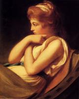 George Romney - Serena In Contemplation